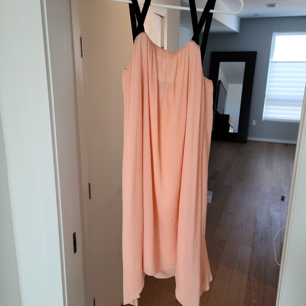 Elizabeth & James Peach/Pink Shift Dress